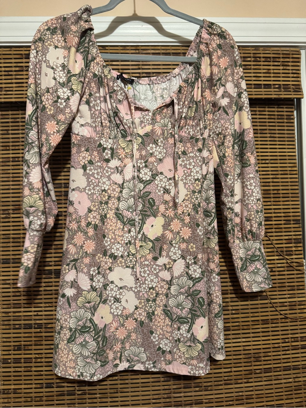 Long Sleeve Retro Dress